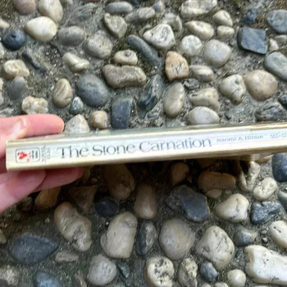 Vintage The Stone Carnation Gothic Pulp Paperback Book Naomi A. Hintze 1972 70s - Picture 2 of 7